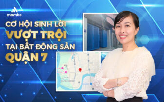 Chị Bùi Thị Kiều Oanh, giám đốc công ty truyền thông Mambo, chia sẻ kinh nghiệm nắm bắt cơ hội đầu tư tại thị trường quận 7