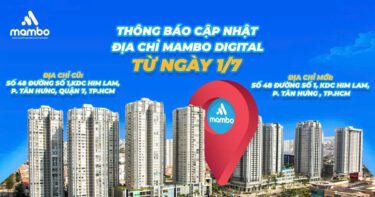 Thông báo cập nhật địa chỉ Mambo Digital theo quy định mới từ 01/7/2025